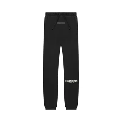 Pre-owned Essentials Fear Of God  Kids  Sweatpants 'stretch Limo' | Black | Kid's Size -6.5