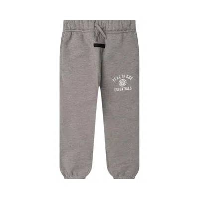 Pre-owned Essentials Fear Of God  Kids Fleece Essential Sweatpant 'heather Grey' | Kid's Size 10