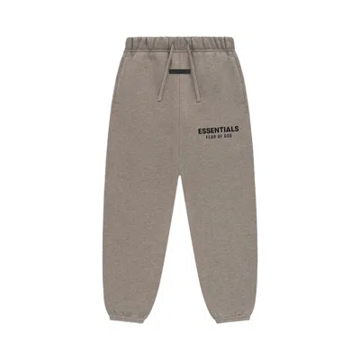 Pre-owned Essentials Fear Of God  Kids Fleece Essential Sweatpant 'heather Grey' | Kid's Size 10