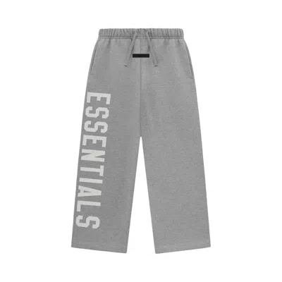 Pre-owned Essentials Fear Of God  Kids Fleece Relaxed Sweatpant 'dark Heather' | Grey | Kid's Size 10