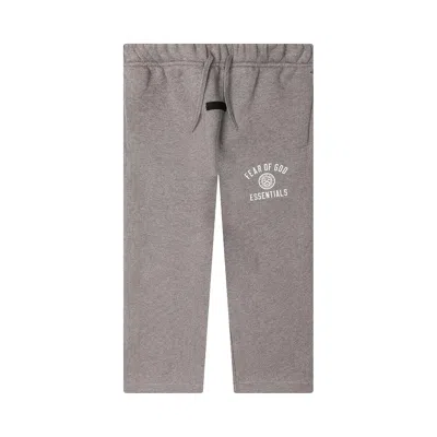 Pre-owned Essentials Fear Of God  Kids Fleece Relaxed Sweatpant 'heather Grey' | Kid's Size 8
