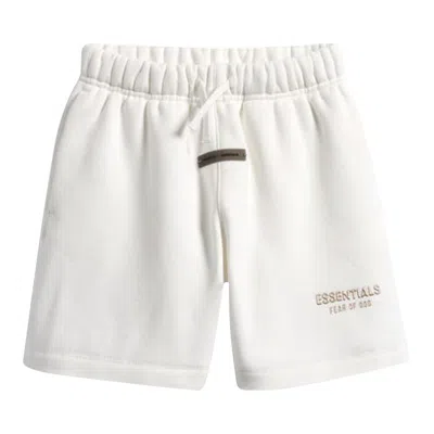 Pre-owned Essentials Fear Of God  Kids Fleece Soccer Short 'abbey Stone' | Grey | Kid's Size 8