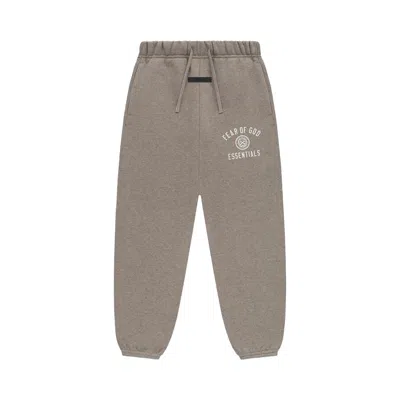 Pre-owned Essentials Fear Of God  Kids Fleece Sweatpant 'heather Grey' | Kid's Size 10
