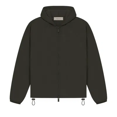 Pre-owned Essentials Fear Of God  Kids Full Zip Jacket 'off Black' | Kid's Size 14.5