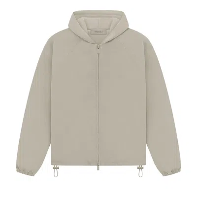 Pre-owned Essentials Fear Of God  Kids Full Zip Jacket 'seal' | Grey | Kid's Size 8