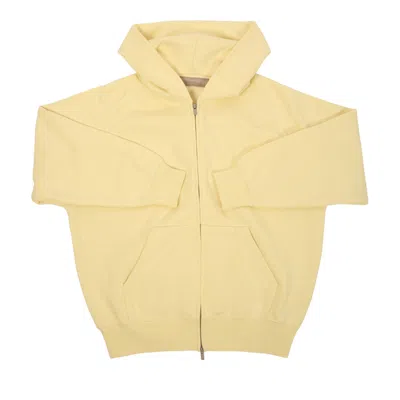 Pre-owned Essentials Fear Of God  Kids Fullzip Hoodie 'canary' | Yellow | Kid's Size 10