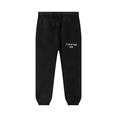 Pre-owned Essentials Fear Of God  Kids Heavy Fleece Essential Sweatpant 'black' | Kid's Size 8