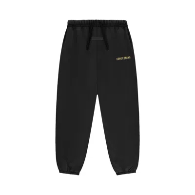 Pre-owned Essentials Fear Of God  Kids Heavy Fleece Sweatpant 'black' | Kid's Size 8