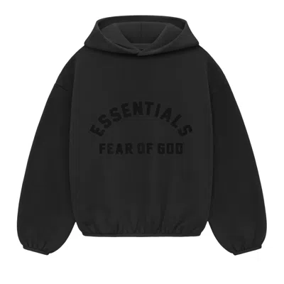 Pre-owned Essentials Fear Of God  Kids Hoodie 'black' | Kid's Size 10