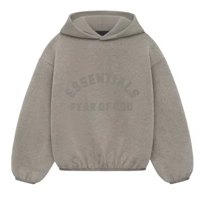 Pre-owned Essentials Fear Of God  Kids Hoodie 'dust/heather Grey' | Kid's Size 8