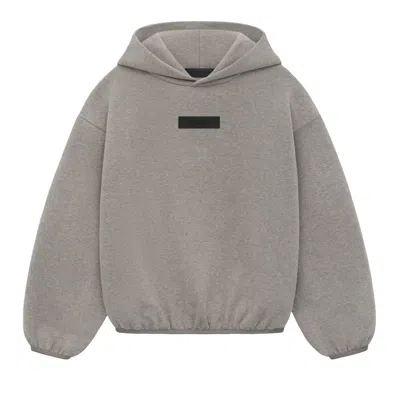 Pre-owned Essentials Fear Of God  Kids Hoodie 'heather Grey' | Kid's Size -6.5