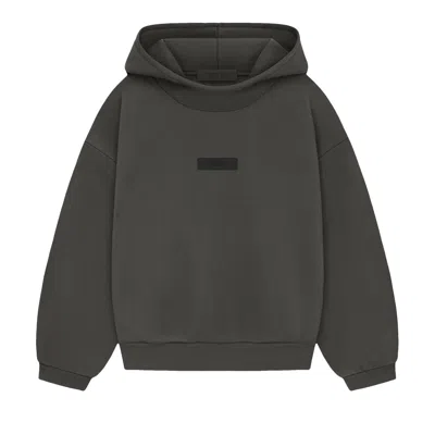 Pre-owned Essentials Fear Of God  Kids Hoodie 'ink' | Black | Kid's Size -6.5