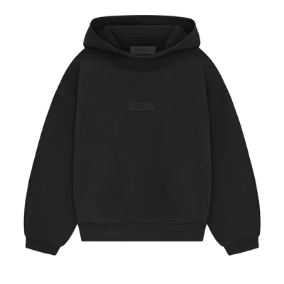 Pre-owned Essentials Fear Of God  Kids Hoodie 'jet Black' | Kid's Size 12
