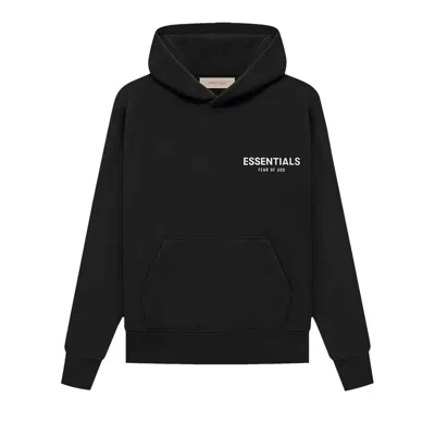 Pre-owned Essentials Fear Of God  Kids Hoodie 'stretch Limo' | Black | Kid's Size -6.5