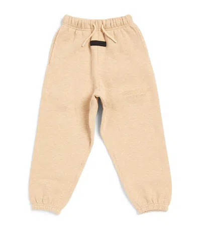 Essentials Fear Of God  Kids Logo Sweatpants (2-16 Years) In Yellow