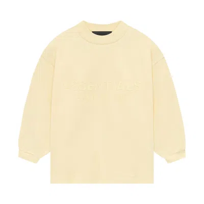 Pre-owned Essentials Fear Of God  Kids Long-sleeve Tee 'garden Yellow' | Kid's Size -6.5