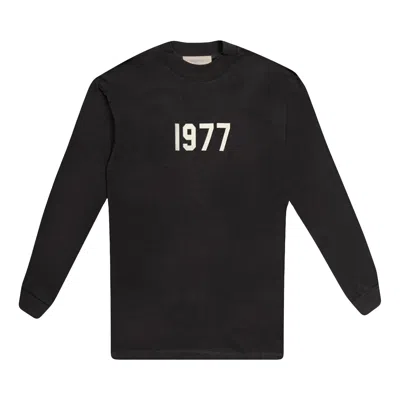 Pre-owned Essentials Fear Of God  Kids Long-sleeve Tee 'iron' | Black | Kid's Size 10