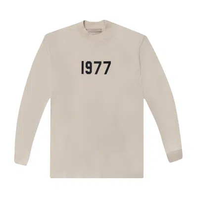 Pre-owned Essentials Fear Of God  Kids Long-sleeve Tee 'wheat' | Tan | Kid's Size 10