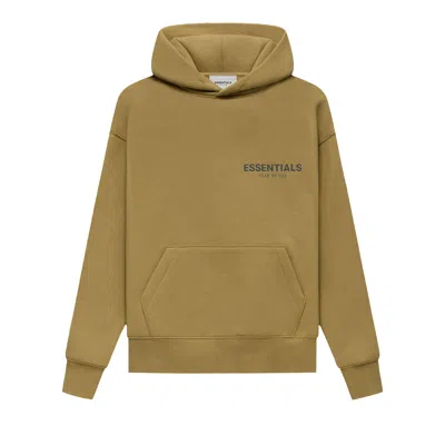Pre-owned Essentials Fear Of God  Kids Pullover Hoodie 'amber' | Yellow | Kid's Size 10