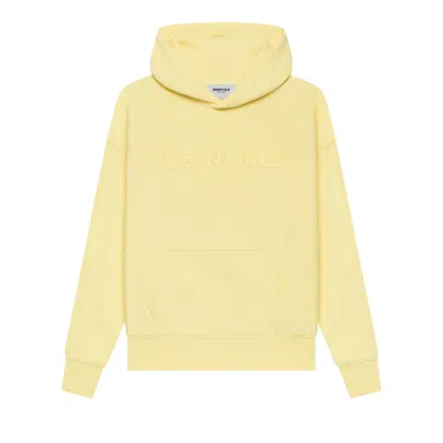 Pre-owned Essentials Fear Of God  Kids Pull-over Hoodie 'lemonade' | Yellow | Kid's Size -6.5