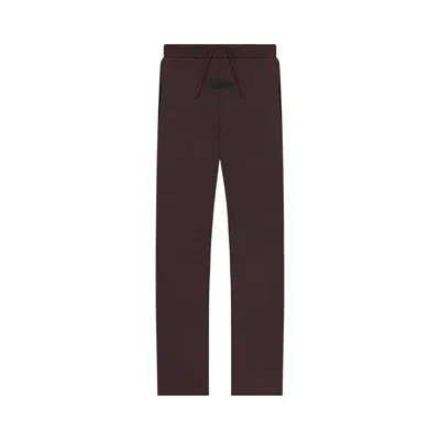 Pre-owned Essentials Fear Of God  Kids Relaxed Knit Sweatpant 'plum' | Brown | Kid's Size -6.5