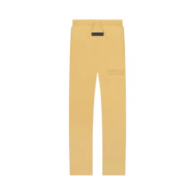 Pre-owned Essentials Fear Of God  Kids Relaxed Sweatpant 'light Tuscan' | Yellow | Kid's Size 10