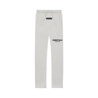 Pre-owned Essentials Fear Of God  Kids Relaxed Sweatpants 'light Oatmeal' | Grey | Kid's Size -6.5