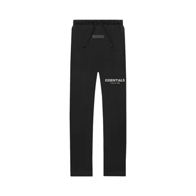 Pre-owned Essentials Fear Of God  Kids Relaxed Sweatpants 'stretch Limo' | Black | Kid's Size -4.5