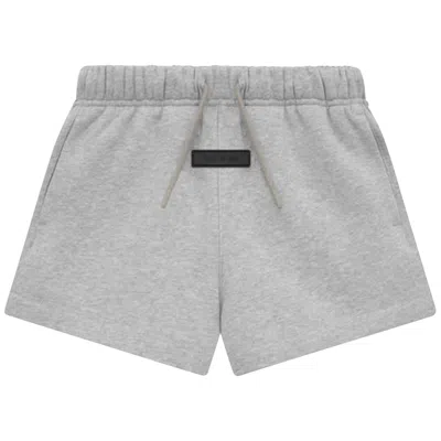 Pre-owned Essentials Fear Of God  Kids Running Short 'light Heather Grey' | Kid's Size -6.5
