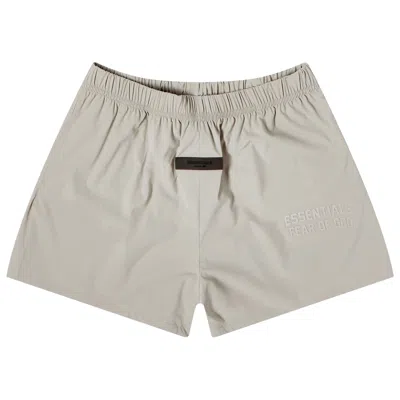 Pre-owned Essentials Fear Of God  Kids Running Short 'seal' | Grey | Kid's Size -4.5