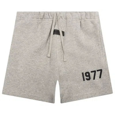 Pre-owned Essentials Fear Of God  Kids Short 'dark Oatmeal' | Grey | Kid's Size -6.5