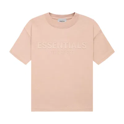 Pre-owned Essentials Fear Of God  Kids Short-sleeve Tee 'matte Blush' | Pink | Kid's Size -4.5