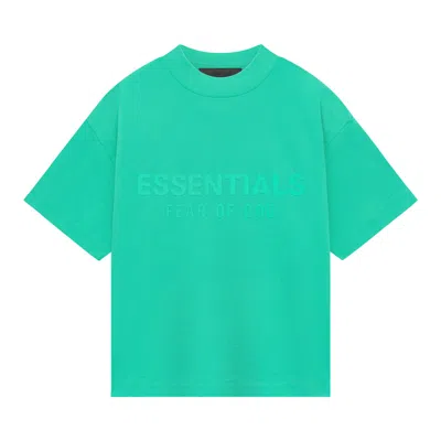 Pre-owned Essentials Fear Of God  Kids Short-sleeve Tee 'mint Leaf' | Green | Kid's Size 12