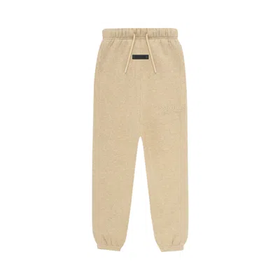 Pre-owned Essentials Fear Of God  Kids Sweatpant 'gold Heather' | Tan | Kid's Size -6.5