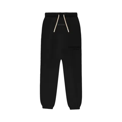 Pre-owned Essentials Fear Of God  Kids Sweatpant 'jet Black' | Kid's Size -4.5