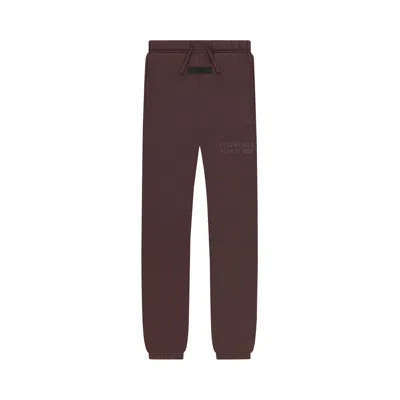 Pre-owned Essentials Fear Of God  Kids Sweatpant 'plum' | Brown | Kid's Size 8
