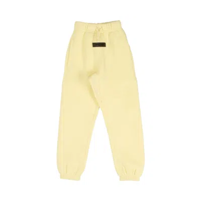 Pre-owned Essentials Fear Of God  Kids Sweatpants 'canary' | Yellow | Kid's Size 14.5