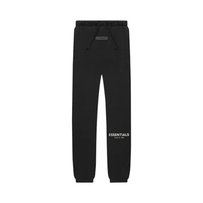 Pre-owned Essentials Fear Of God  Kids Sweatpants 'stretch Limo' | Black | Kid's Size -2.5