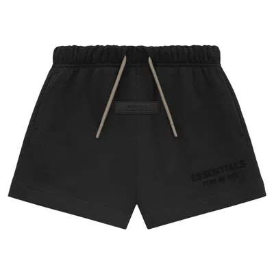 Pre-owned Essentials Fear Of God  Kids Sweatshort 'black' | Kid's Size 12