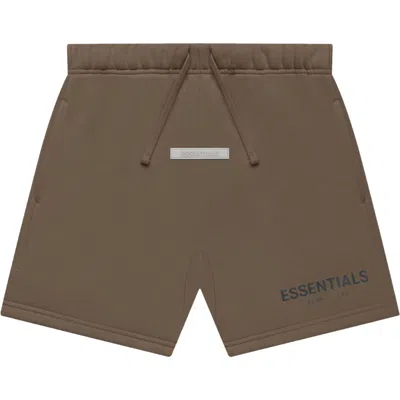 Pre-owned Essentials Fear Of God  Kids Sweatshort 'harvest' | Brown | Kid's Size 4