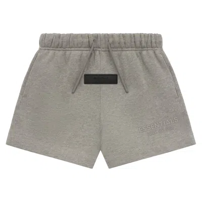 Pre-owned Essentials Fear Of God  Kids Sweatshort 'heather Grey' | Kid's Size 12