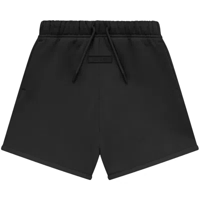 Pre-owned Essentials Fear Of God  Kids Sweatshorts 'jet Black' | Kid's Size -6.5