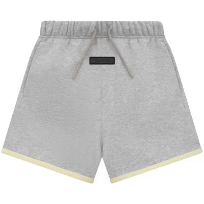 Pre-owned Essentials Fear Of God  Kids Sweatshorts 'light Heather Grey' | Kid's Size -6.5