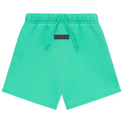 Pre-owned Essentials Fear Of God  Kids Sweatshorts 'mint Leaf' | Green | Kid's Size 10