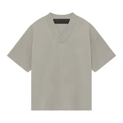 Pre-owned Essentials Fear Of God  Kids V Neck T-shirt 'seal' | Grey | Kid's Size 10