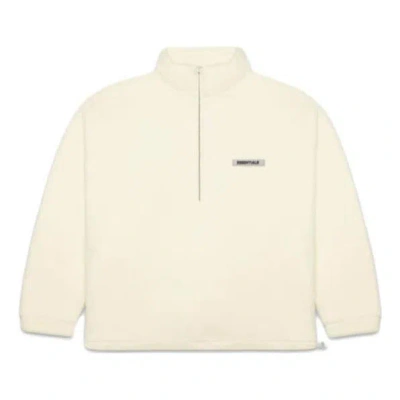 Essentials Fear Of God  Knit Hoodie 'cream' In Neutral
