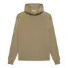Essentials Fear Of God  Knit Hoodie 'oak' In Neutral