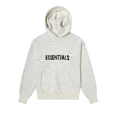 Pre-owned Essentials Fear Of God  Knit Pullover 'oatmeal' In Grey