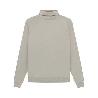 Pre-owned Essentials Fear Of God  Knit Turtleneck 'seal' | Grey | Men's Size M In Gray