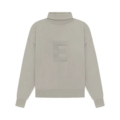 Pre-owned Essentials Fear Of God  Knit Turtleneck 'seal' | Grey | Women's Size Xs